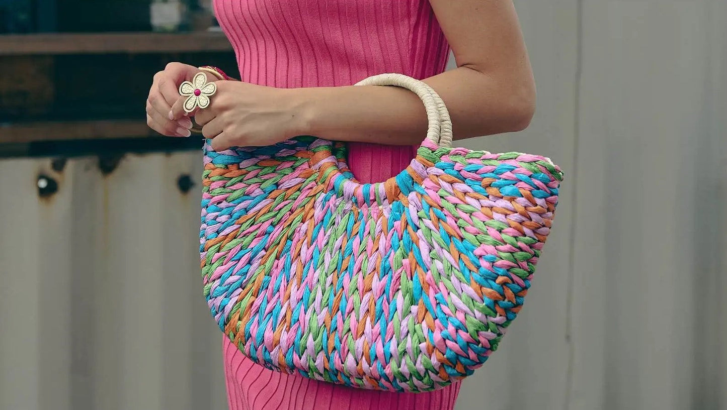 Bolso Cesta Elba Multicolor