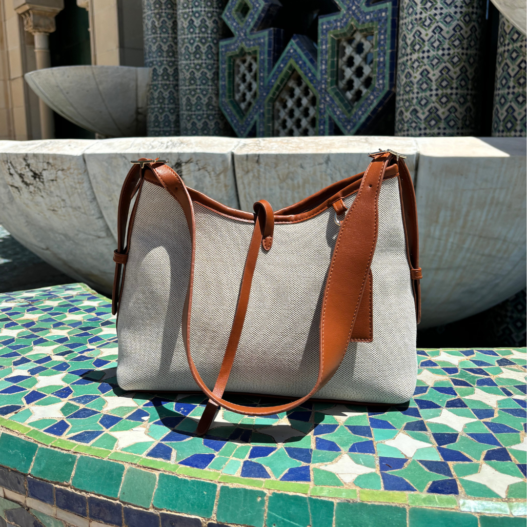 Bolso Rafia Ajustable Marbella